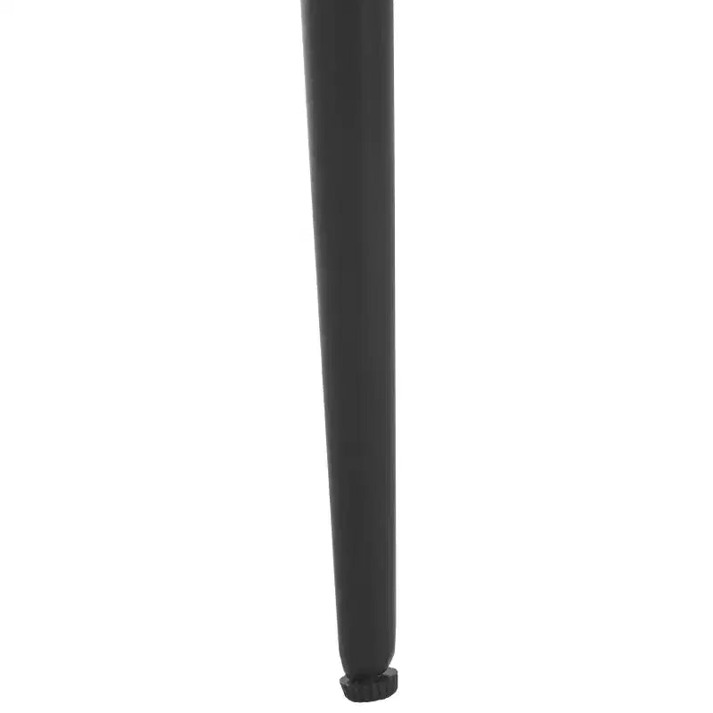 Table d'appoint ronde en marbre, plateau en marbre blanc, piètement en fer noir, 48 cm L, capacité de 6,8 kg