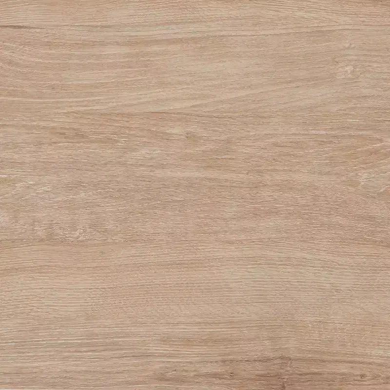 Console scandinave avec pieds épingle, plateau en placage de bois, marron/blanc