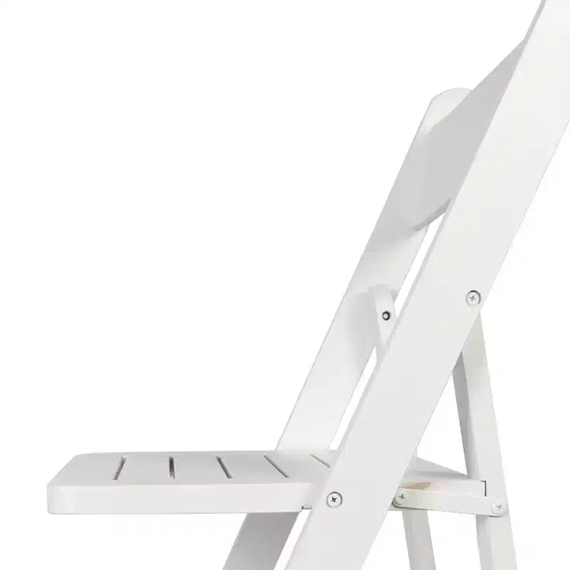 Lot de 2 chaises de salle à manger pliantes en bois massif, capacité 136 kg, aucun assemblage requis