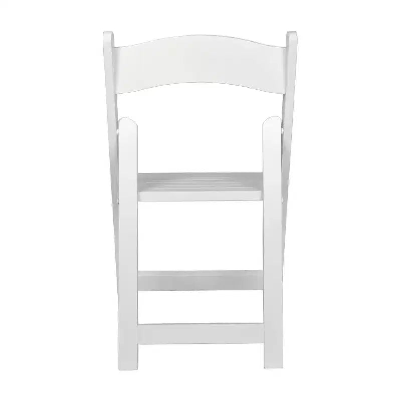 Lot de 2 chaises de salle à manger pliantes en bois massif, capacité 136 kg, aucun assemblage requis
